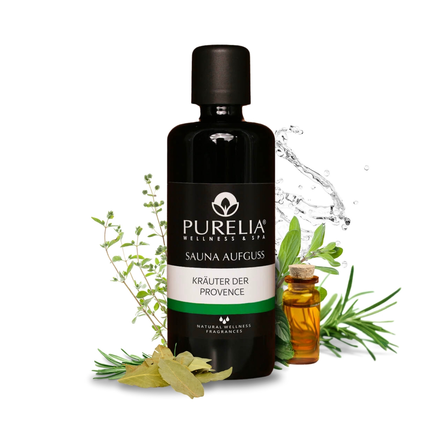 Saunaaufguss Konzentrat - Kräuter der Provence (100 ml)