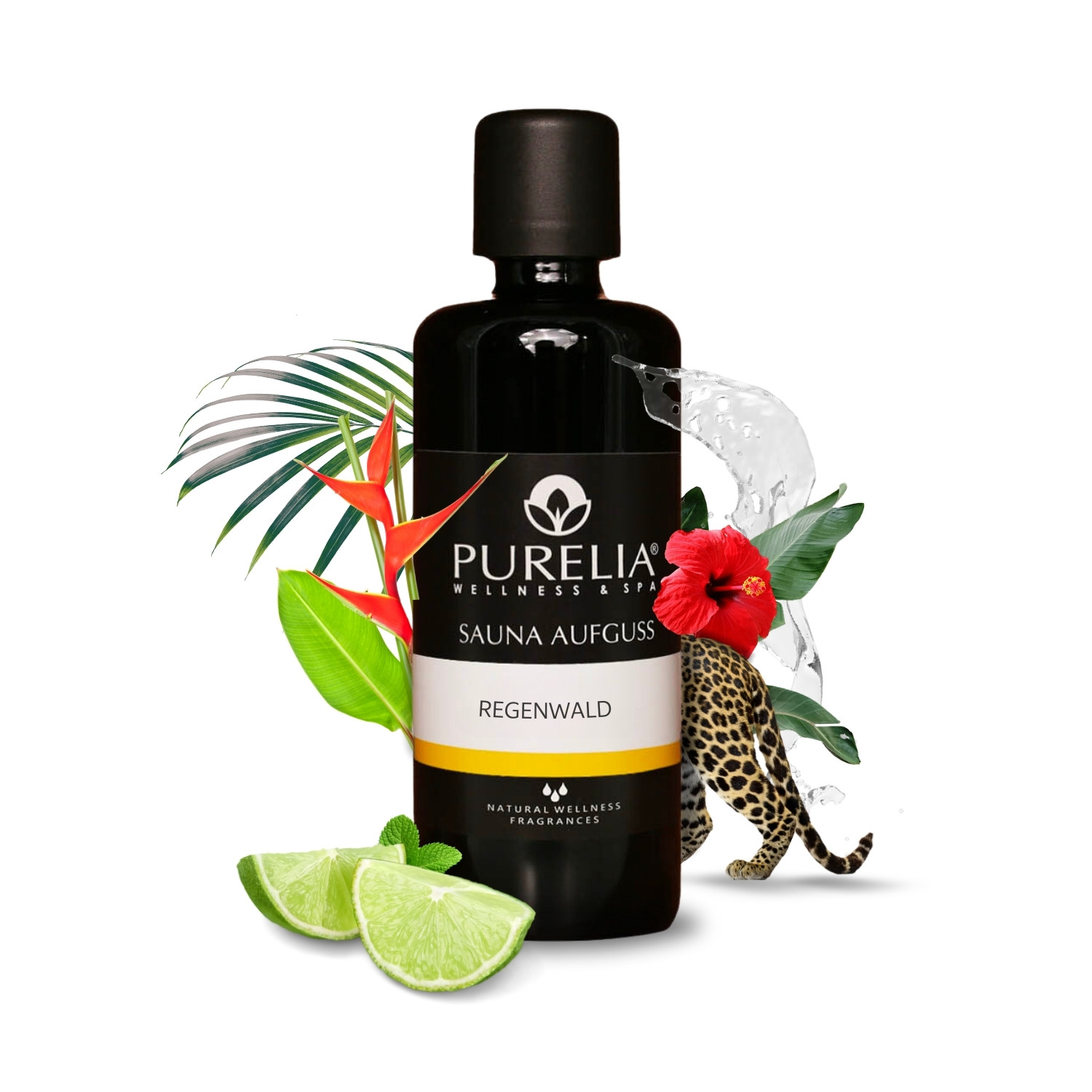 Saunaaufguss Konzentrat - Regenwald (100 ml)
