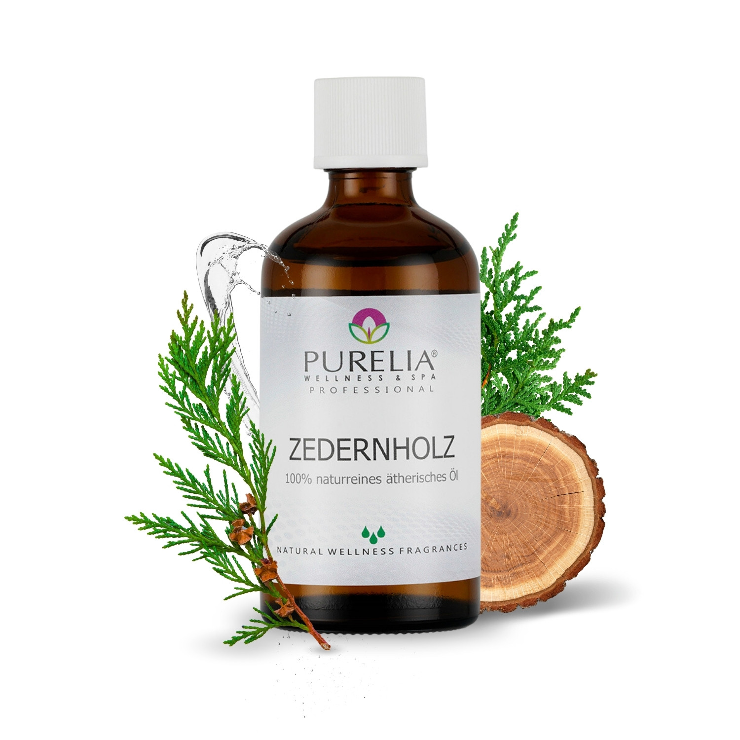 Purelia Ätherisches Öl Zedernholz