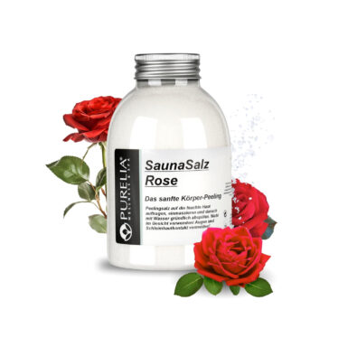 Purelia Sauna Peeling Salz Rose
